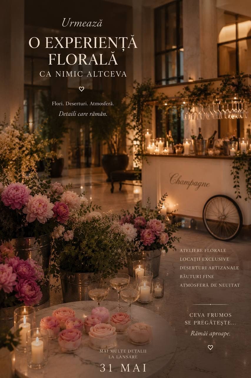 Urmează o experiență florală ca nimic altceva