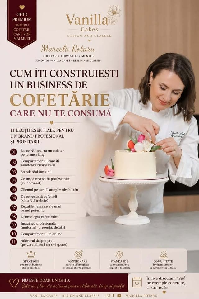 Startul corect pentru cofetarul începător